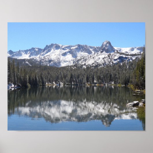 カリフォルニア州マンモス湖 ポスター (正面)