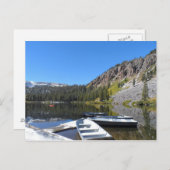 カリフォルニア州マンモス湖 ポストカード (正面/裏面)