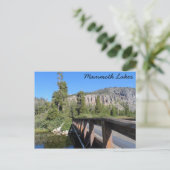 カリフォルニア州マンモス湖 ポストカード (スタンド正面)