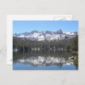 カリフォルニア州マンモス湖 ポストカード (正面/裏面)