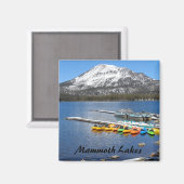 カリフォルニア州マンモス湖 マグネット (正面/裏面)