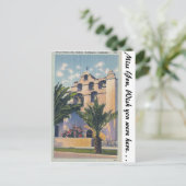 カリフォルニア州ミッション・サン・ガブリエル ポストカード (スタンド正面)