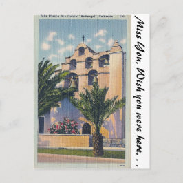 カリフォルニア州ミッション・サン・ガブリエル ポストカード