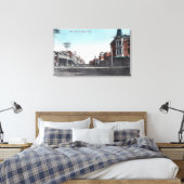 カリフォルニア州メインストリートサリーナスのビュー キャンバスプリント (インサイチュ (寝室))