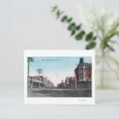 カリフォルニア州メインストリートサリーナスのビュー ポストカード (スタンド正面)