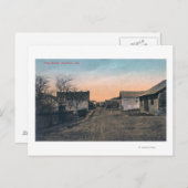 カリフォルニア州メインストリートホルニトスのビュー ポストカード (正面/裏面)