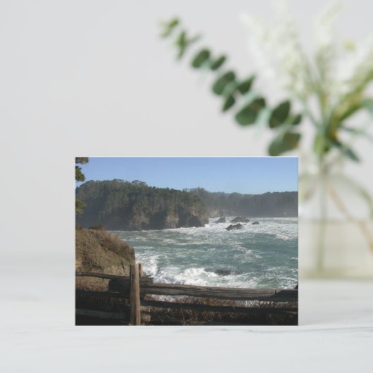カリフォルニア州メンドシーノ海岸 ポストカード (スタンド正面)