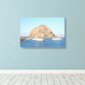 カリフォルニア州モロ・ロック キャンバスプリント (インサイチュ (ウッドフロア))