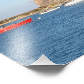 カリフォルニア州モロ・ロック フォトプリント            (角)