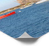 カリフォルニア州モロ・ロック ポスター (角)