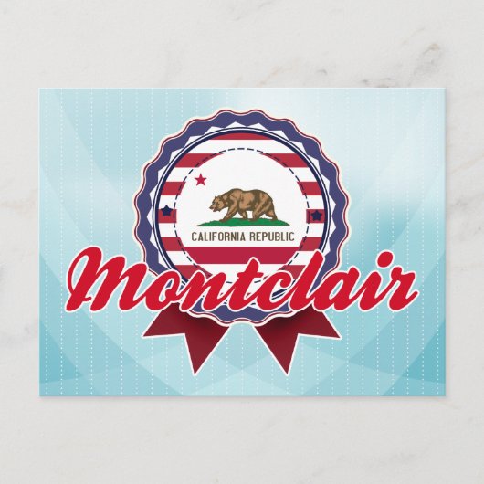 カリフォルニア州モンクレア ポストカード (正面)