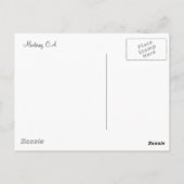 カリフォルニア州モントレイ ポストカード (裏面)