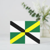 カリフォルニア州モントレー州旗はがき ポストカード (スタンド正面)