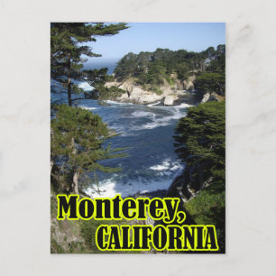 カリフォルニア州モントレー - 郵便切手 ポストカード