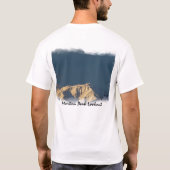 カリフォルニア州モートンピーク Tシャツ (裏面)