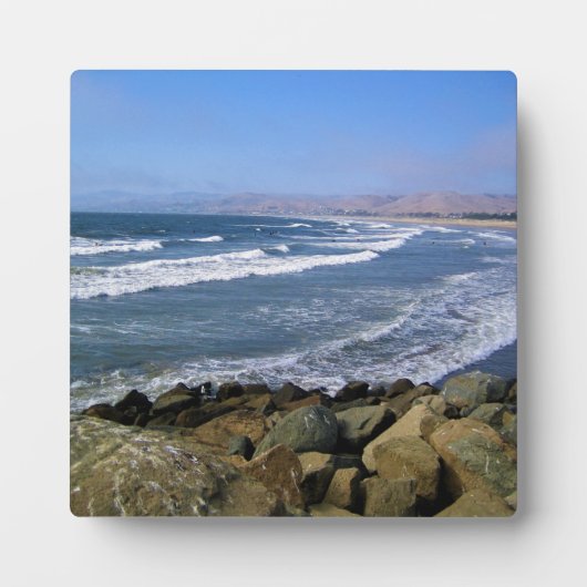 カリフォルニア州モーロ湾 フォトプラーク (正面)