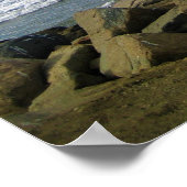 カリフォルニア州モーロ湾 ポスター (角)