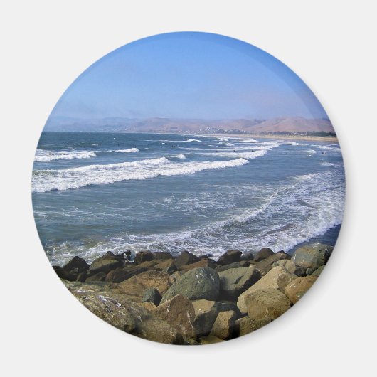 カリフォルニア州モーロ湾 マグネット (正面)