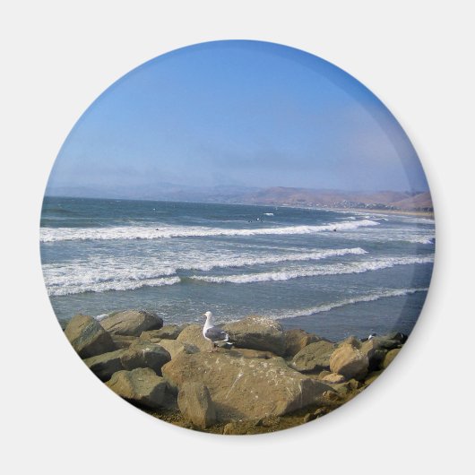 カリフォルニア州モーロ湾 マグネット (正面)