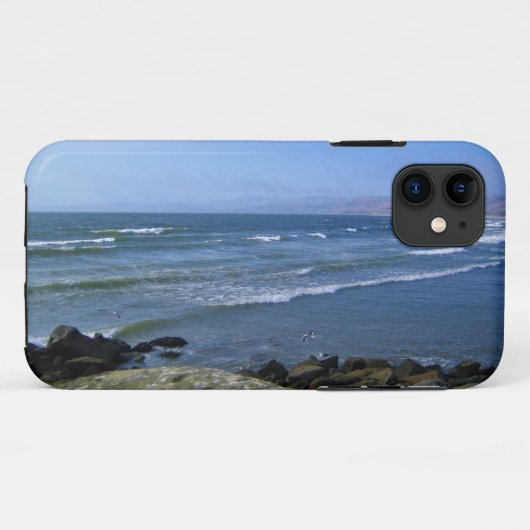 カリフォルニア州モーロ湾 Case-Mate iPhoneケース (裏面(横))