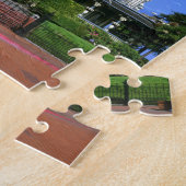 カリフォルニア州ユーレカにあるカーソンマンション ジグソーパズル (側面)