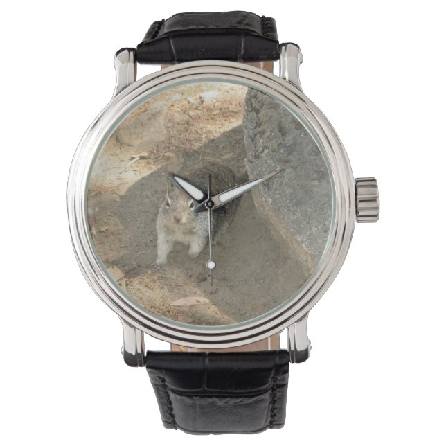 カリフォルニア州ヨセミテに住むカワイリス 腕時計 (正面)