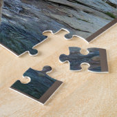 カリフォルニア州ヨセミテのキャンプ場でツオルムネ川を渡る ジグソーパズル (側面)