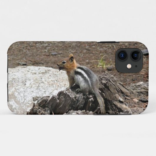 カリフォルニア州ヨセミテのチムンク Case-Mate iPhoneケース (裏面(横))