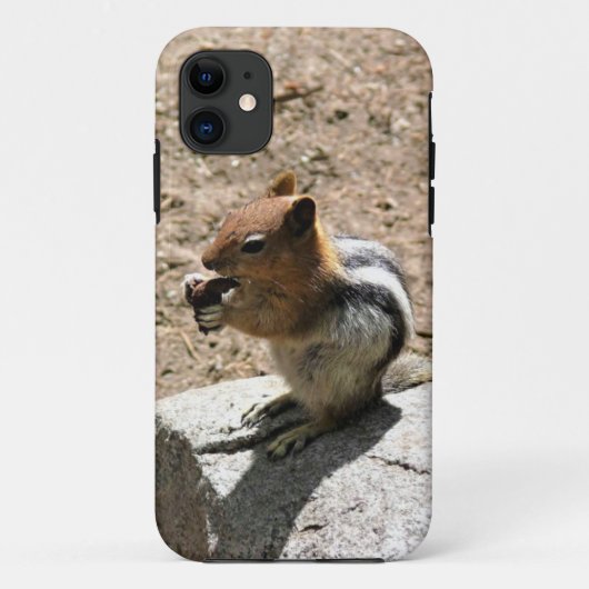 カリフォルニア州ヨセミテのチムンク Case-Mate iPhoneケース (裏面)