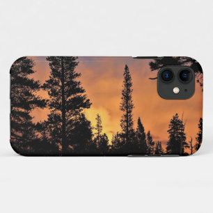 カリフォルニア州ヨセミテのトゥールムネメドウズに沈む夕日 iPhone 11 ケース