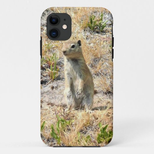 カリフォルニア州ヨセミテのプレーリードッグ Case-Mate iPhoneケース (裏面)