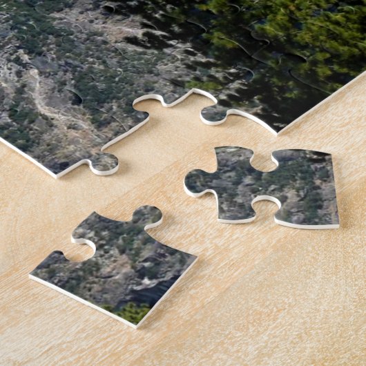 カリフォルニア州ヨセミテの氷河ポイントからハーフドーム ジグソーパズル (側面)