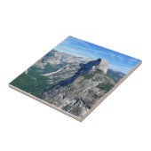 カリフォルニア州ヨセミテの氷河ポイントからハーフドーム タイル (側面)