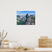 カリフォルニア州ヨセミテの氷河ポイントからハーフドーム ポスター (キッチン)