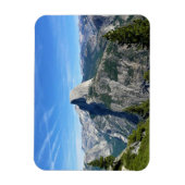 カリフォルニア州ヨセミテの氷河ポイントからハーフドーム マグネット (縦)