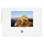 カリフォルニア州ヨセミテバレー (裏面横)