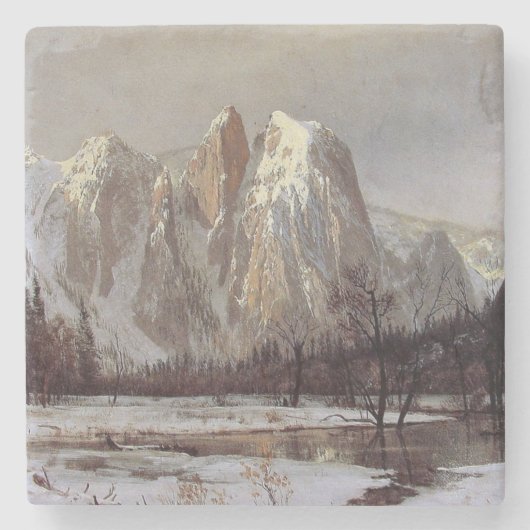 カリフォルニア州ヨセミテバレー（カテドラルロック） ストーンコースター (正面)