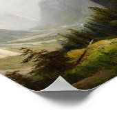 カリフォルニア州ヨセミテバレー | フレデリック・フェルディナンド・シェーファー ポスター (角)