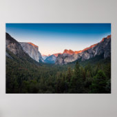 カリフォルニア州ヨセミテバレー ポスター (正面)