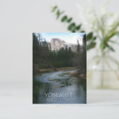 カリフォルニア州ヨセミテ国立公園のハーフドーム ポストカード (スタンド正面)