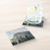 カリフォルニア州ヨセミテ国立公園ハーフドーム ガラスコースター (アングル)