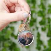 カリフォルニア州ヨセミテ国立公園ハーフドーム キーホルダー (手)