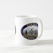 カリフォルニア州ヨセミテ国立公園ハーフドーム コーヒーマグカップ (正面右)