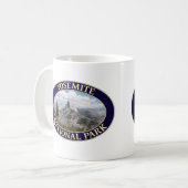 カリフォルニア州ヨセミテ国立公園ハーフドーム コーヒーマグカップ (正面左)