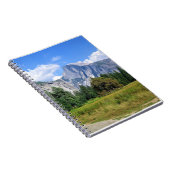 カリフォルニア州ヨセミテ国立公園ハーフドーム ノートブック (右側)