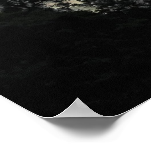 カリフォルニア州ヨセミテ国立公園ハーフドーム ポスター (角)