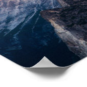 カリフォルニア州ヨセミテ国立公園ハーフドーム ポスター (角)