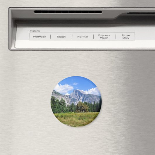 カリフォルニア州ヨセミテ国立公園ハーフドーム マグネット (インサイチュ (食洗機))