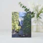 カリフォルニア州ヨセミテ国立公園ヴェルナル秋 ポストカード (スタンド正面)