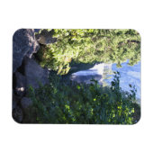 カリフォルニア州ヨセミテ国立公園ヴェルナル秋 マグネット (横)